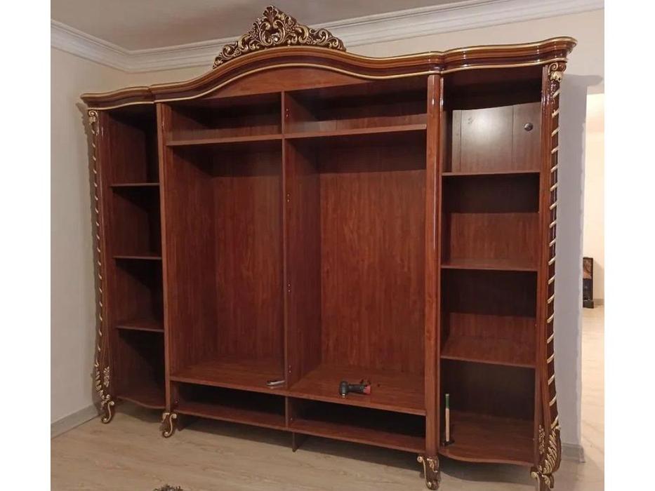 FurnitureCo: Вивальди: шкаф 6 дверный (слоновая кость)