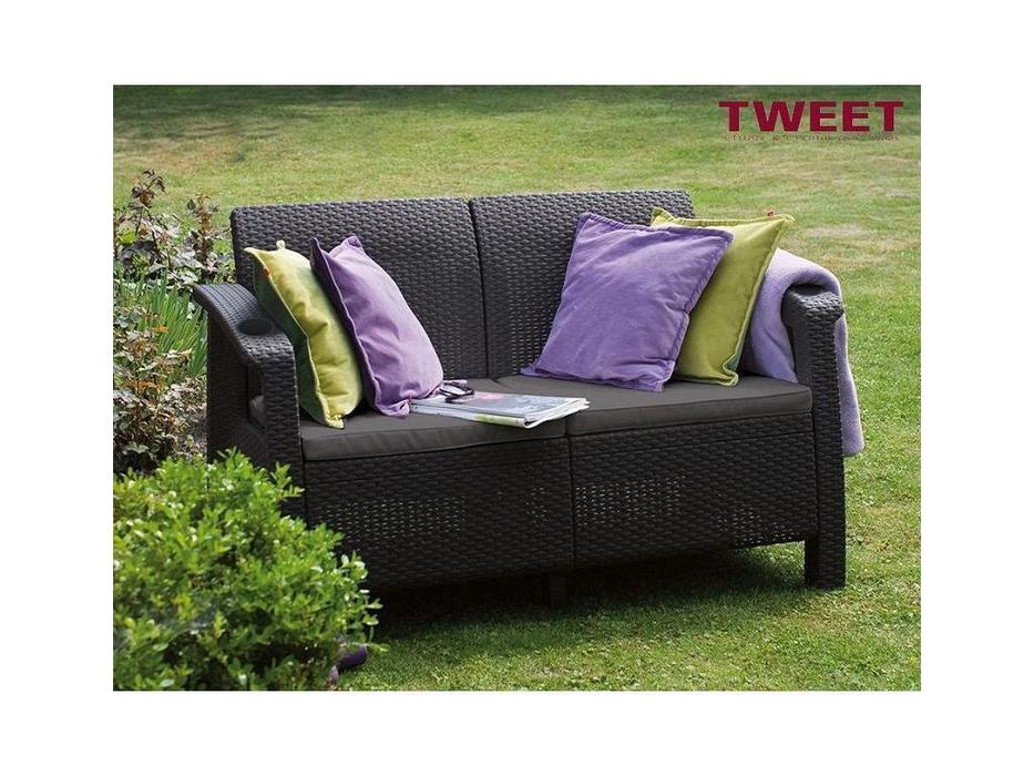 Tweet: Sofa: диван 2 местный (венге)