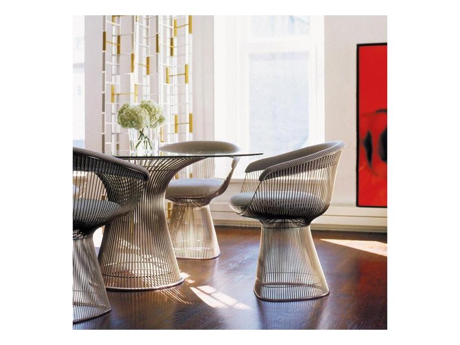 STG: Platner: полукресло  (хром, черный)