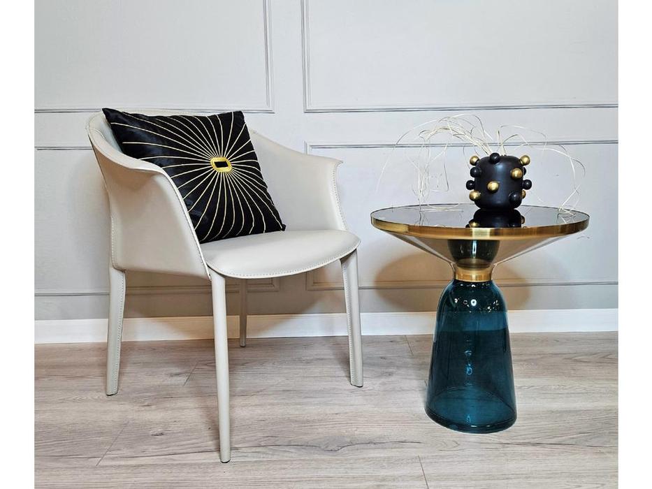 STG: Bell ClassiCon Coffee Side Table: стол журнальный  (синий, золото)