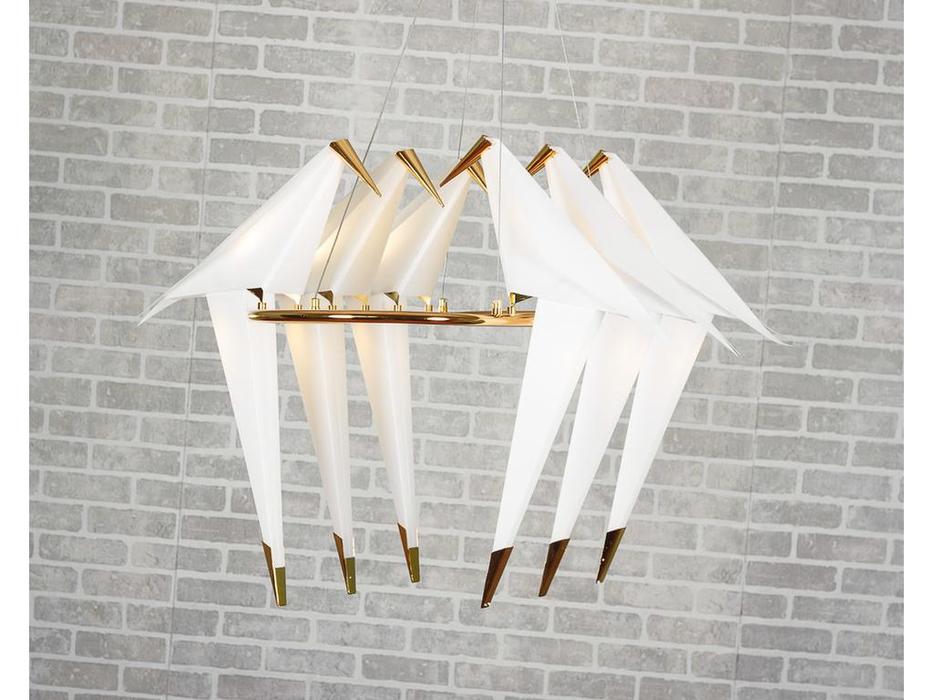 STG: Origami Bird: светильник подвесной  (золото)
