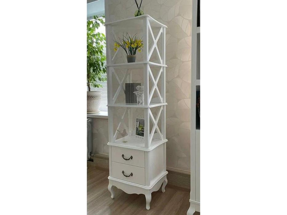 МастМур: Авиньон: стеллаж 3 полки (белый)