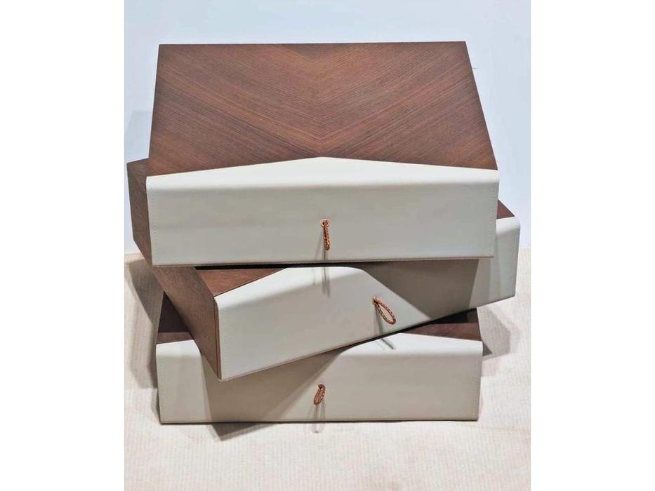 STG: Teorema Beige: тумба прикроватная  с ящиками (бежевый)