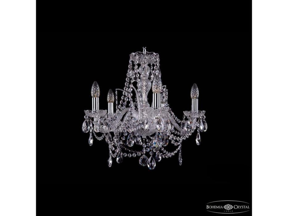Bohemia Ivele Crystal:  1411/5/160 Ni: люстра хрустальная (прозрачный)